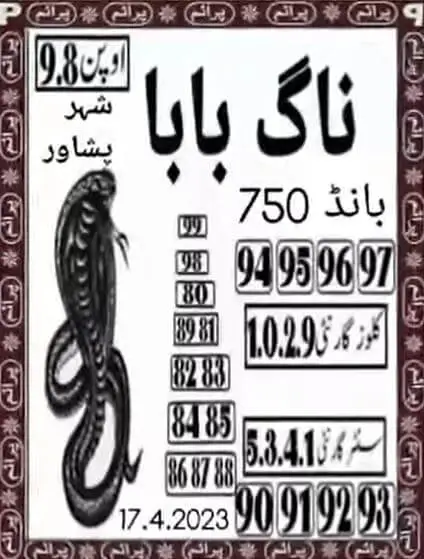 Baba Ramzan Guess paper for 750 bond Peshawar 