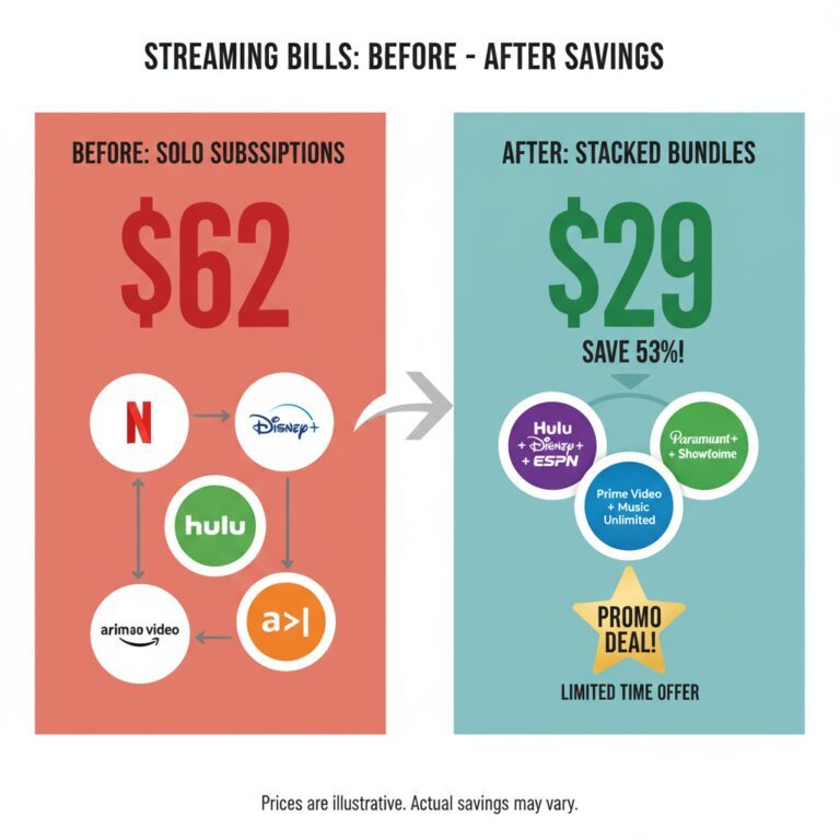 Stop Overpaying: A 30-Minute System to Stack Promo Codes and Cut Your Streaming Bill in Half